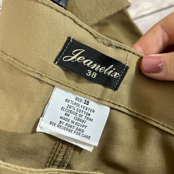 Jeanetix Cargo Pant- Size 38- NWT - Picture 4 of 5